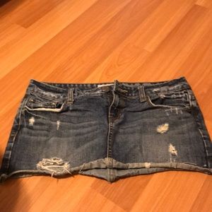 Jean skirt